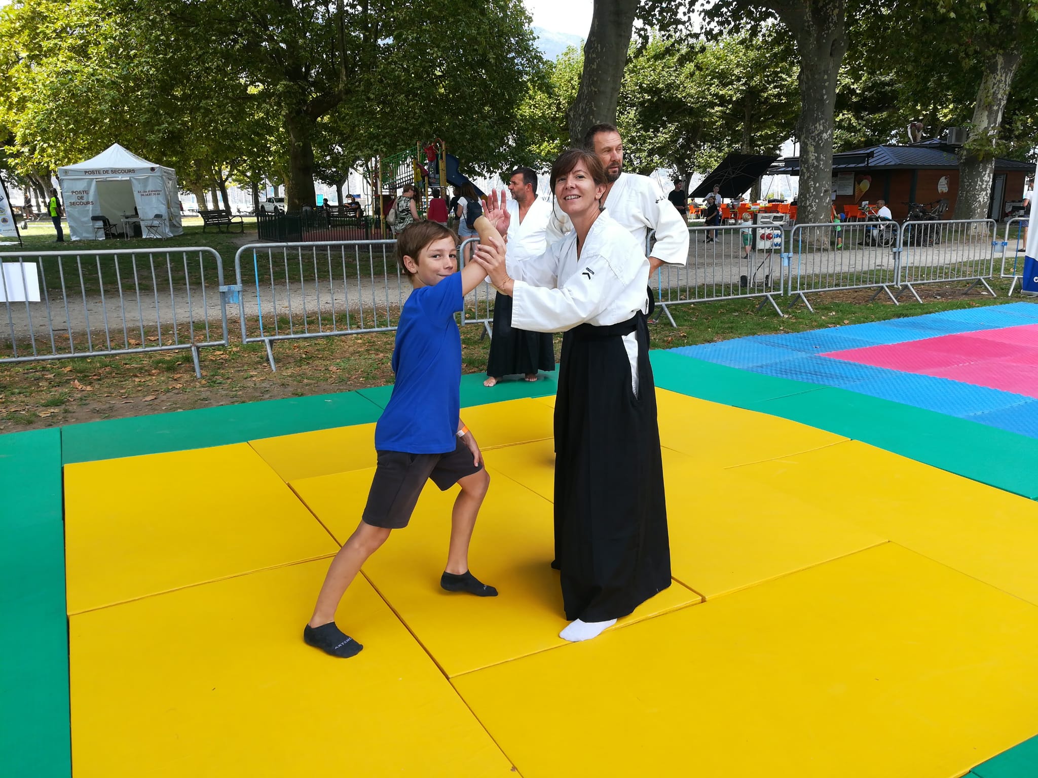 Découverte de l’Aïkido à la 7éme édition sport en fête à Aix les Bains AÏKIDO AIX LES BAINS