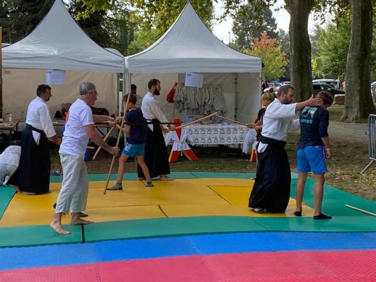 Découverte de l’Aïkido à la 7éme édition sport en fête à Aix les Bains AÏKIDO AIX LES BAINS